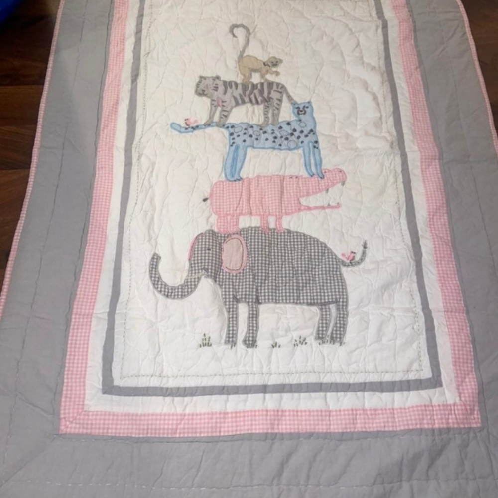 Pottery Barn Baby Crib Blanket
